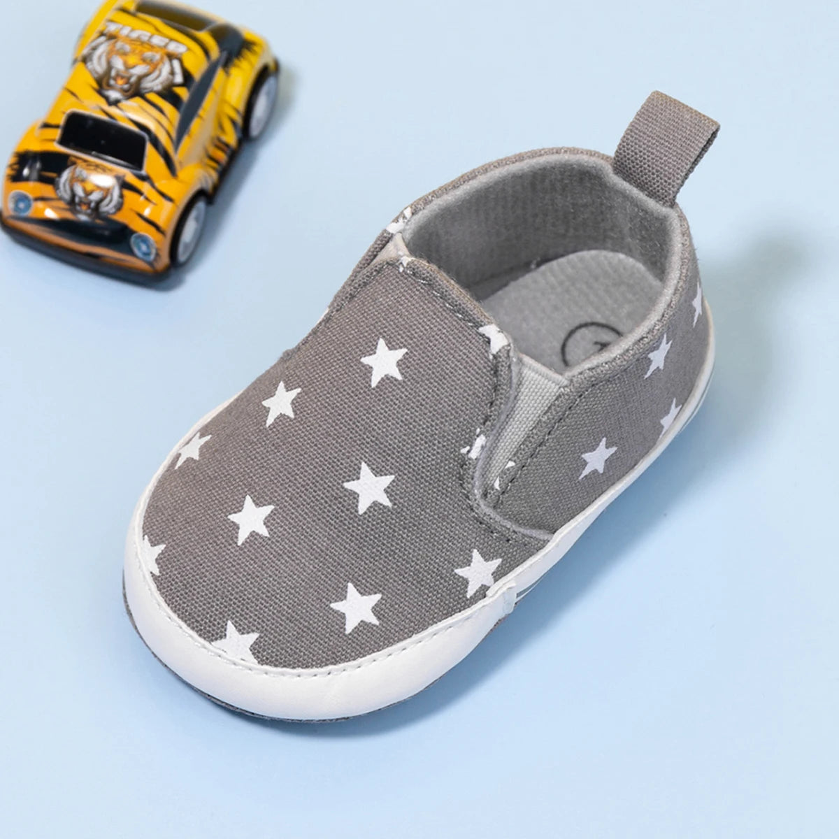 New Baby Shoes Boy Canvas Shoes Cute Dinosaur Casual Baby Boy Girl Shoes Anti-Slip Sole First Walkers Newborn Toddler Crib Shoes