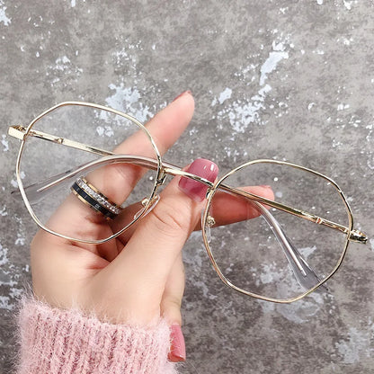 Luxury anti Blue Light Glasses Men Women Diamond Studded Oversized Square Eyeglasses Computer Goggles Eyewear Glitter Frame