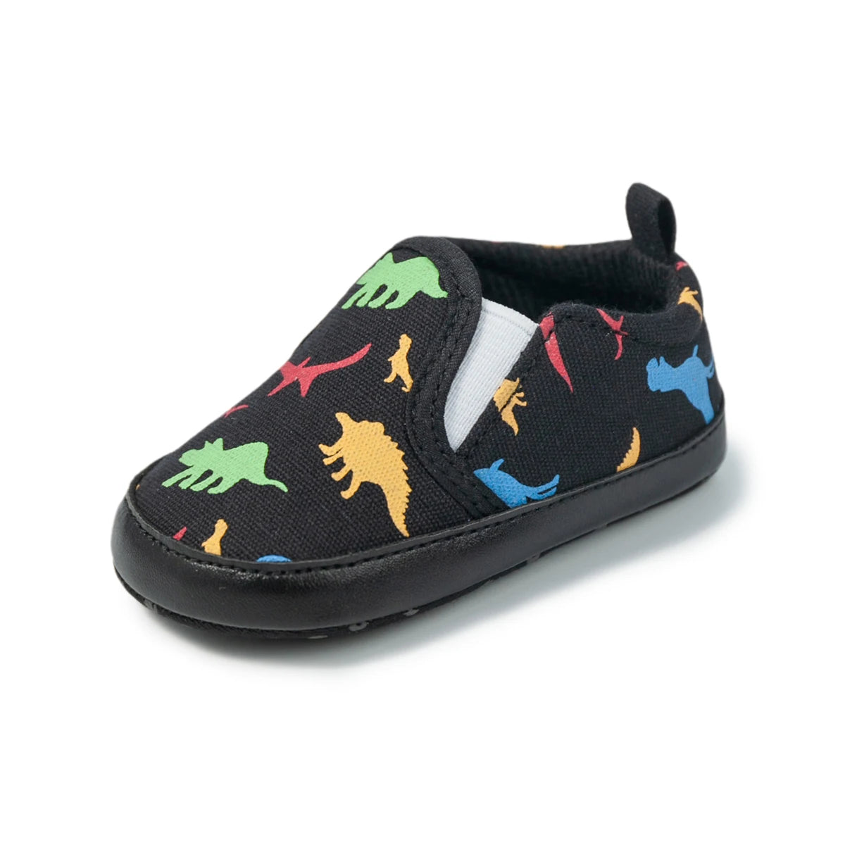 New Baby Shoes Boy Canvas Shoes Cute Dinosaur Casual Baby Boy Girl Shoes Anti-Slip Sole First Walkers Newborn Toddler Crib Shoes